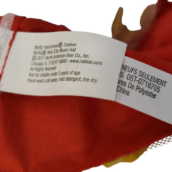 Limited Edition Vintage Muffy VanderBear Bear City Music Hall 2010 w Stand - Picture 16 of 16